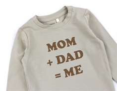 Name It pure cashmere tekstprintet body